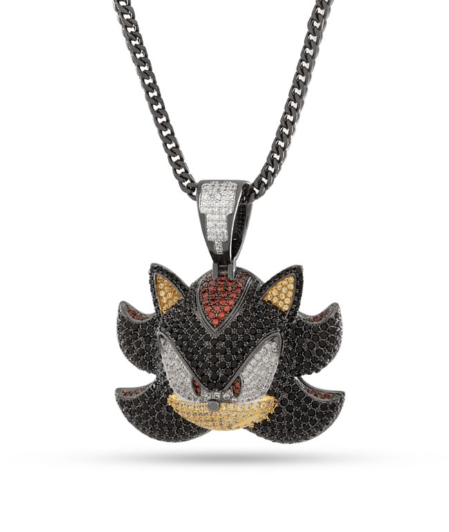 King Ice x Sonic Shadow 20" Gold Chain Necklace